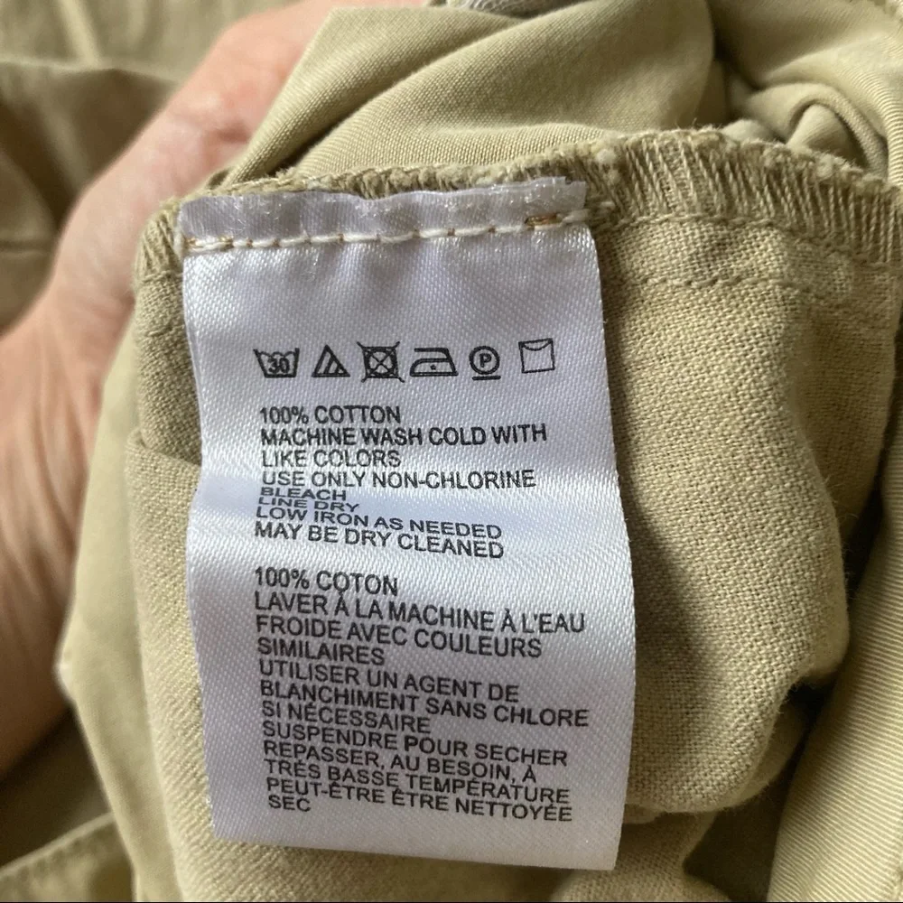 Urban Outfitters khaki belted utility pants, size 4 - Picture 4 of 6